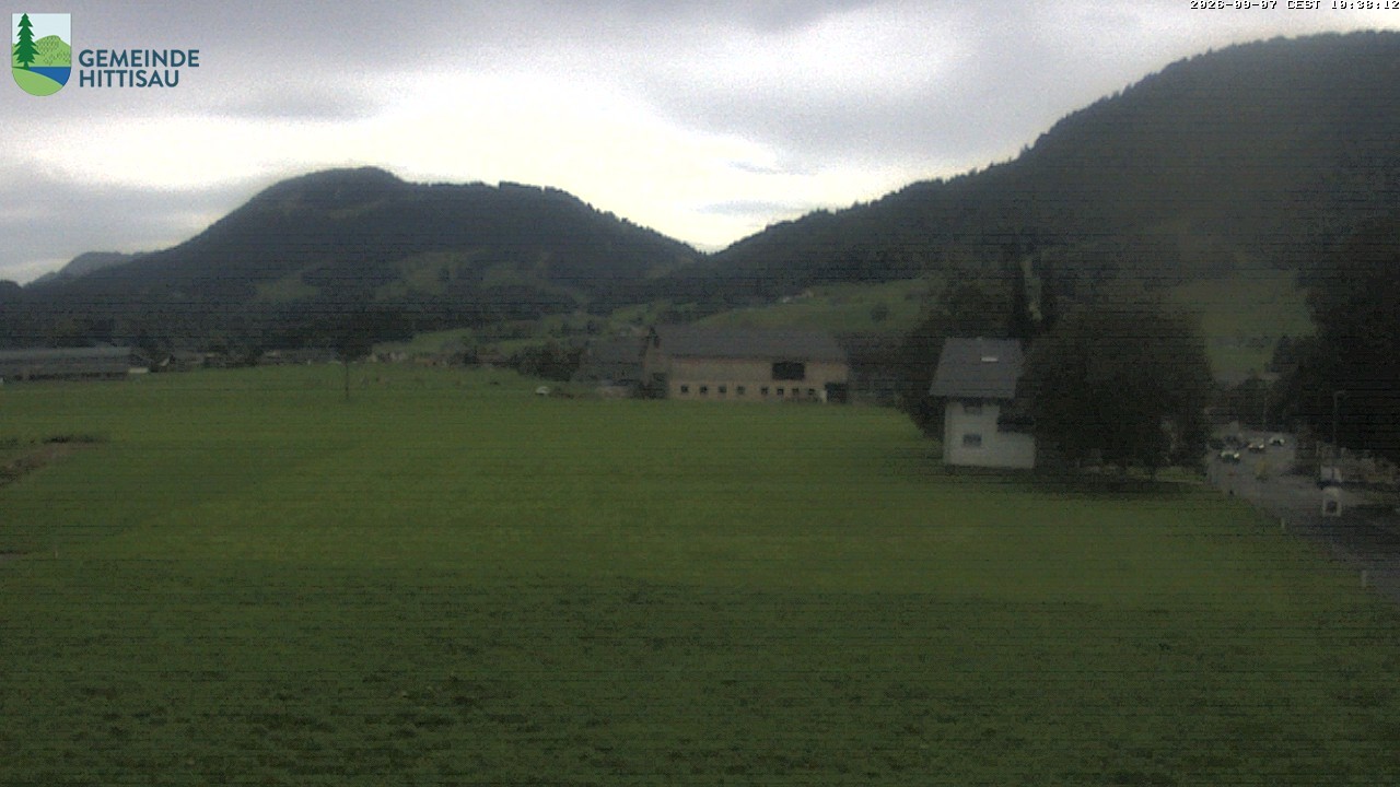 Archiv Foto Webcam Hittisau - Vorarlberg