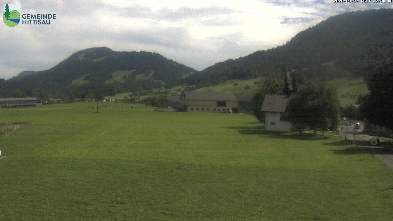 Archiv Foto Webcam Hittisau - Vorarlberg