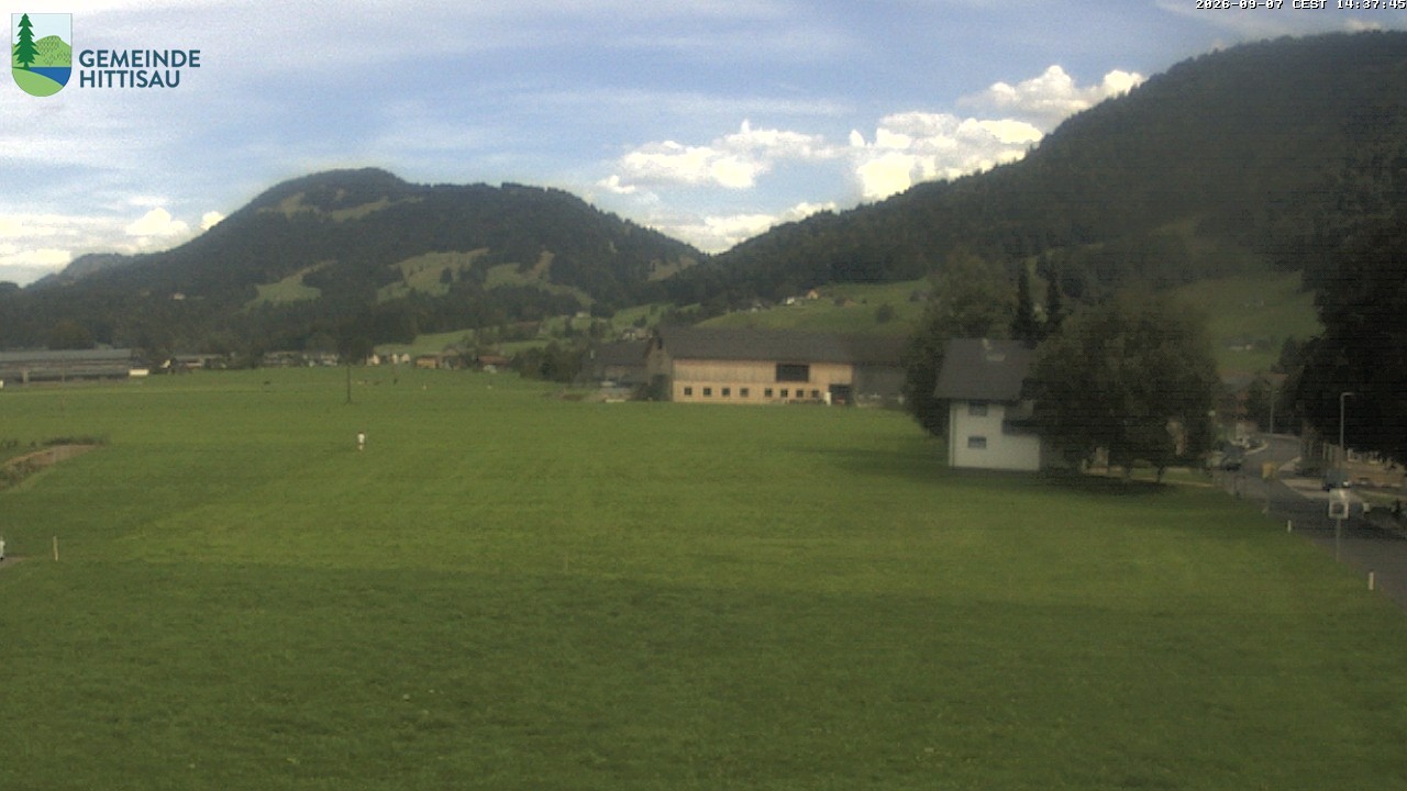 Archiv Foto Webcam Hittisau - Vorarlberg