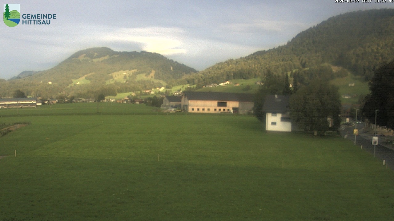 Archiv Foto Webcam Hittisau - Vorarlberg