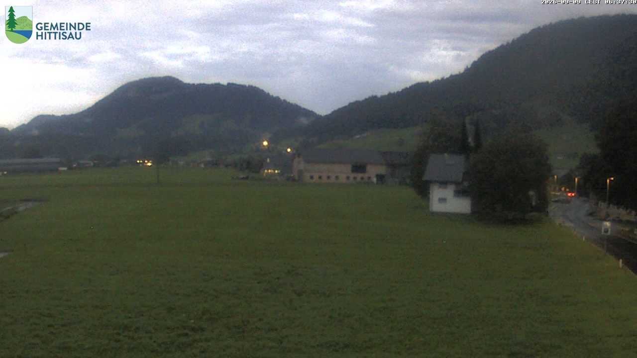 Archiv Foto Webcam Hittisau - Vorarlberg