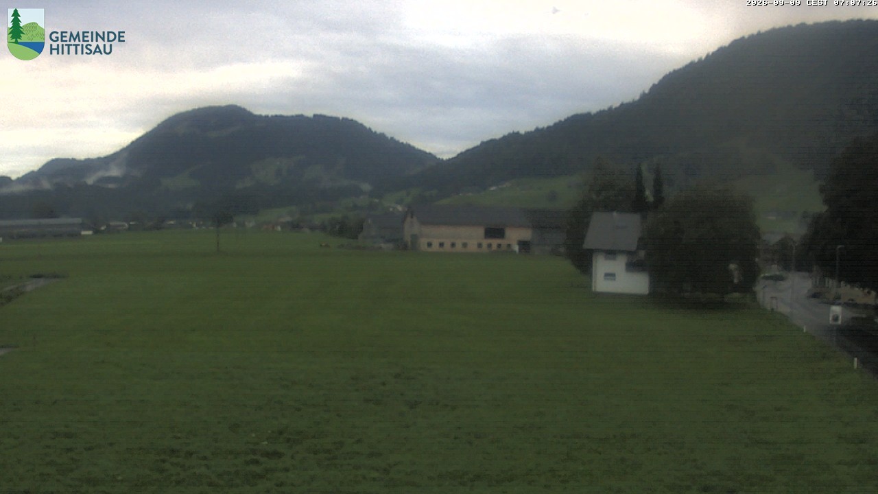 Archiv Foto Webcam Hittisau - Vorarlberg