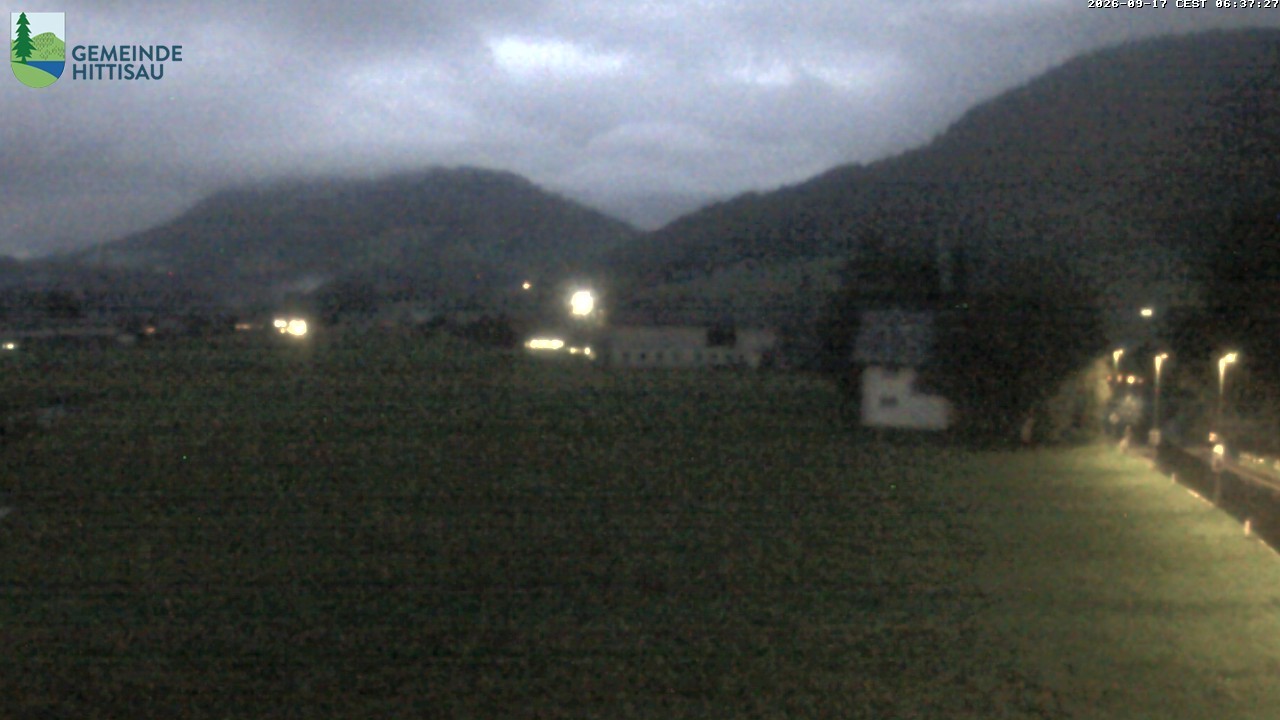 Archiv Foto Webcam Hittisau - Vorarlberg