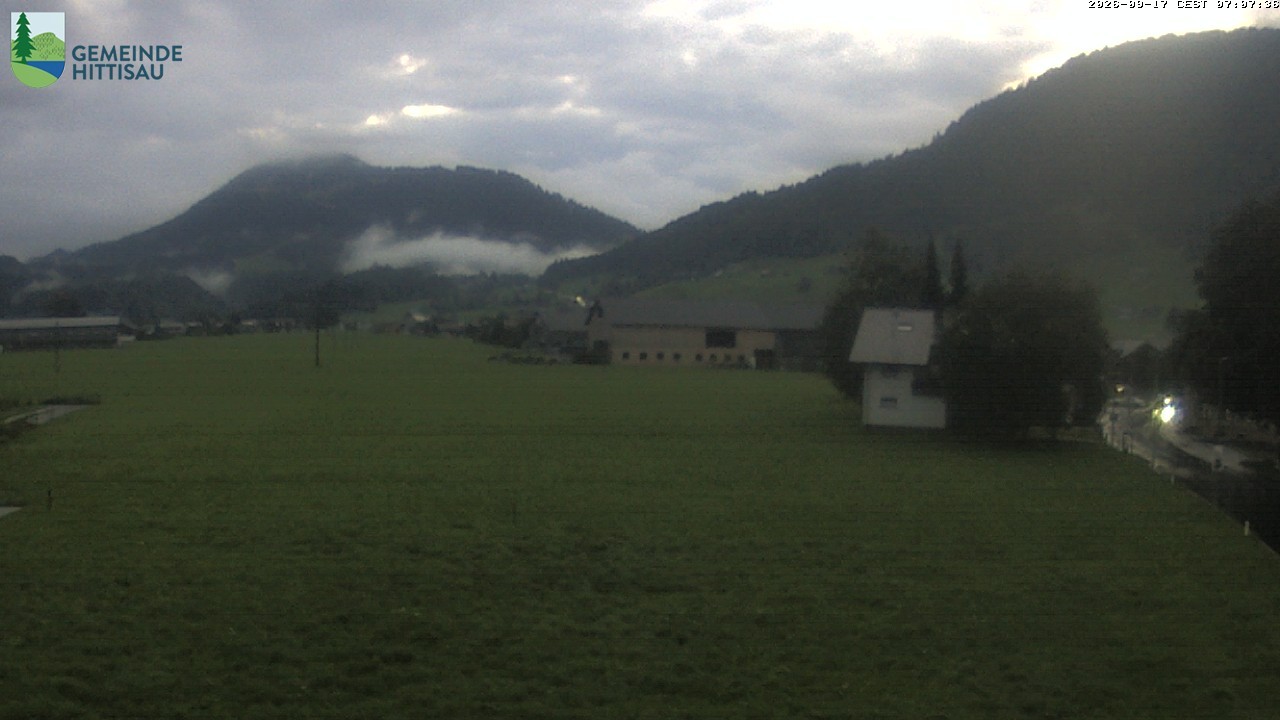 Archiv Foto Webcam Hittisau - Vorarlberg
