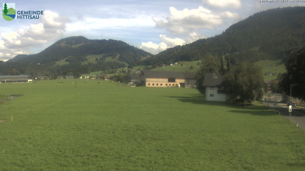 Archiv Foto Webcam Hittisau - Vorarlberg
