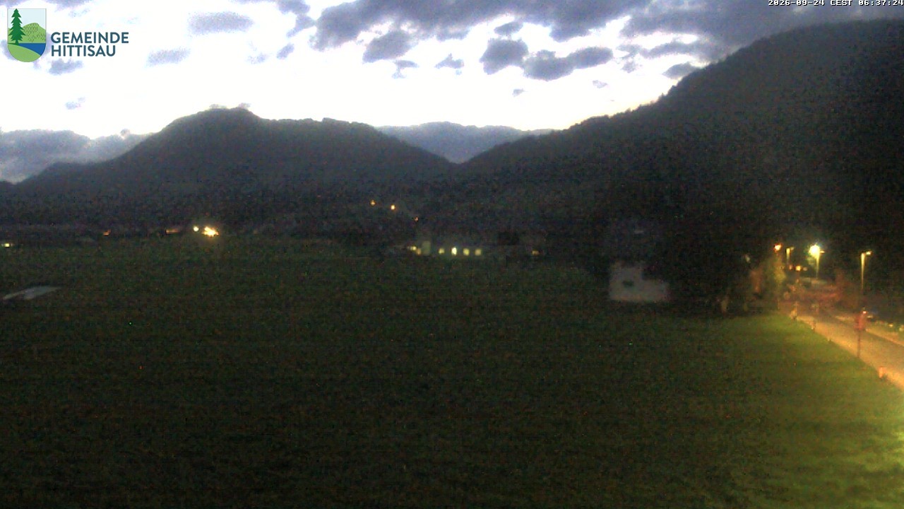 Archiv Foto Webcam Hittisau - Vorarlberg