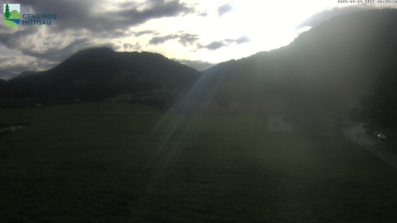 Archiv Foto Webcam Hittisau - Vorarlberg