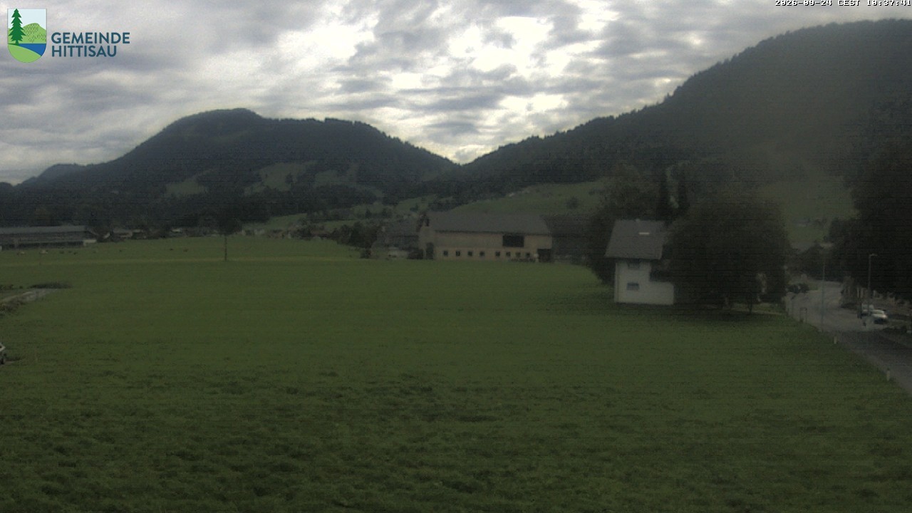 Archiv Foto Webcam Hittisau - Vorarlberg