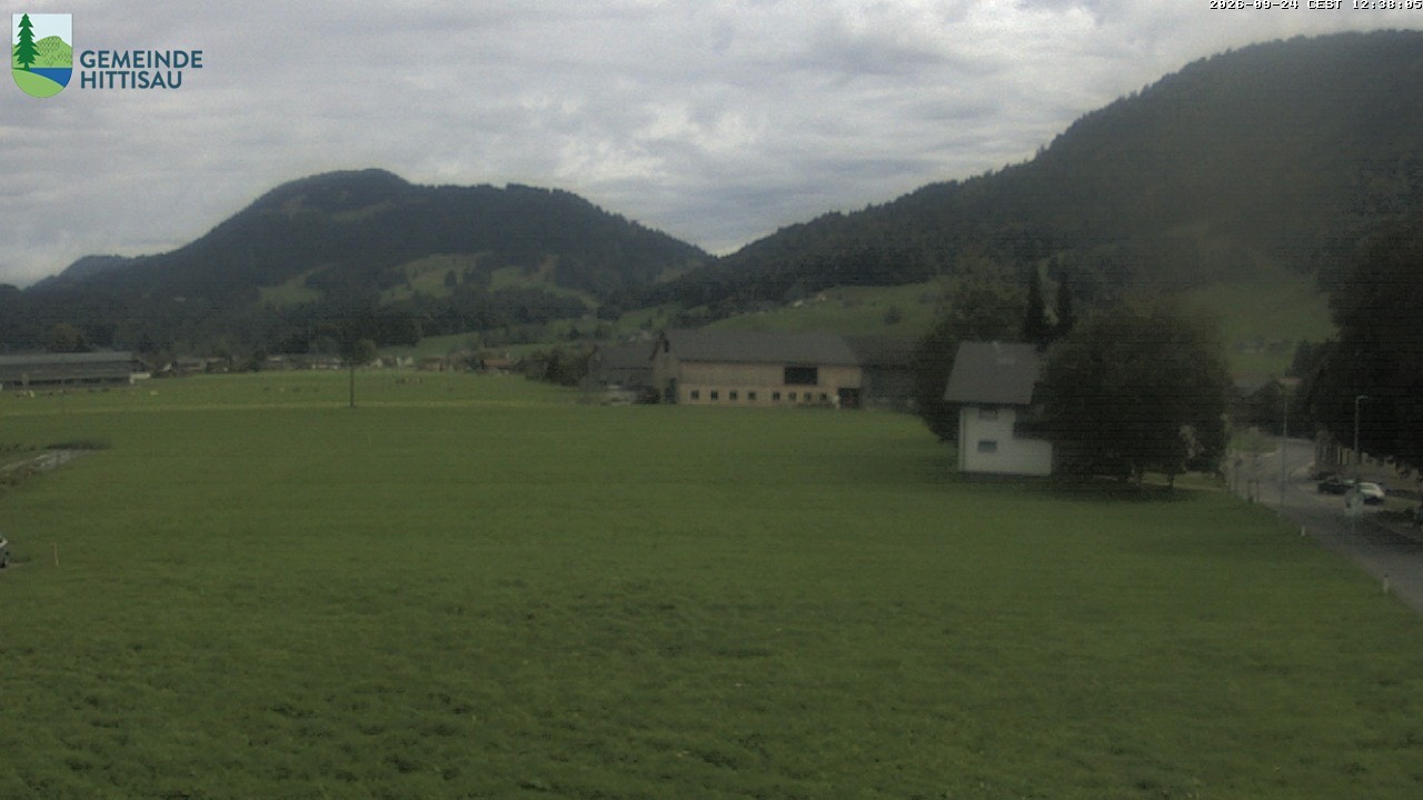 Archiv Foto Webcam Hittisau - Vorarlberg