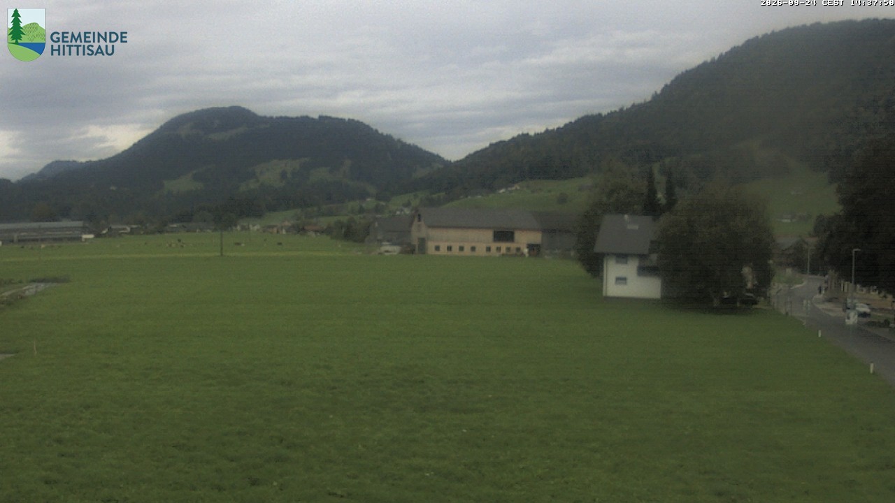 Archiv Foto Webcam Hittisau - Vorarlberg