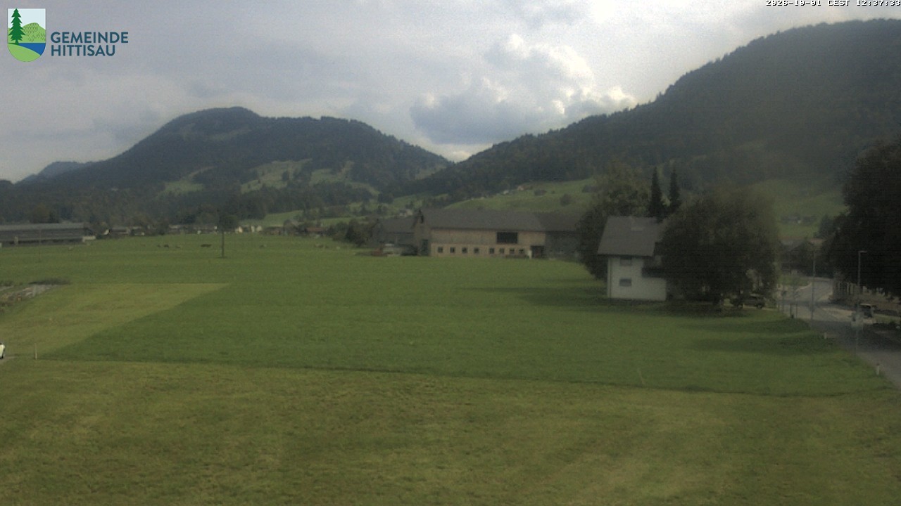 Archiv Foto Webcam Hittisau - Vorarlberg
