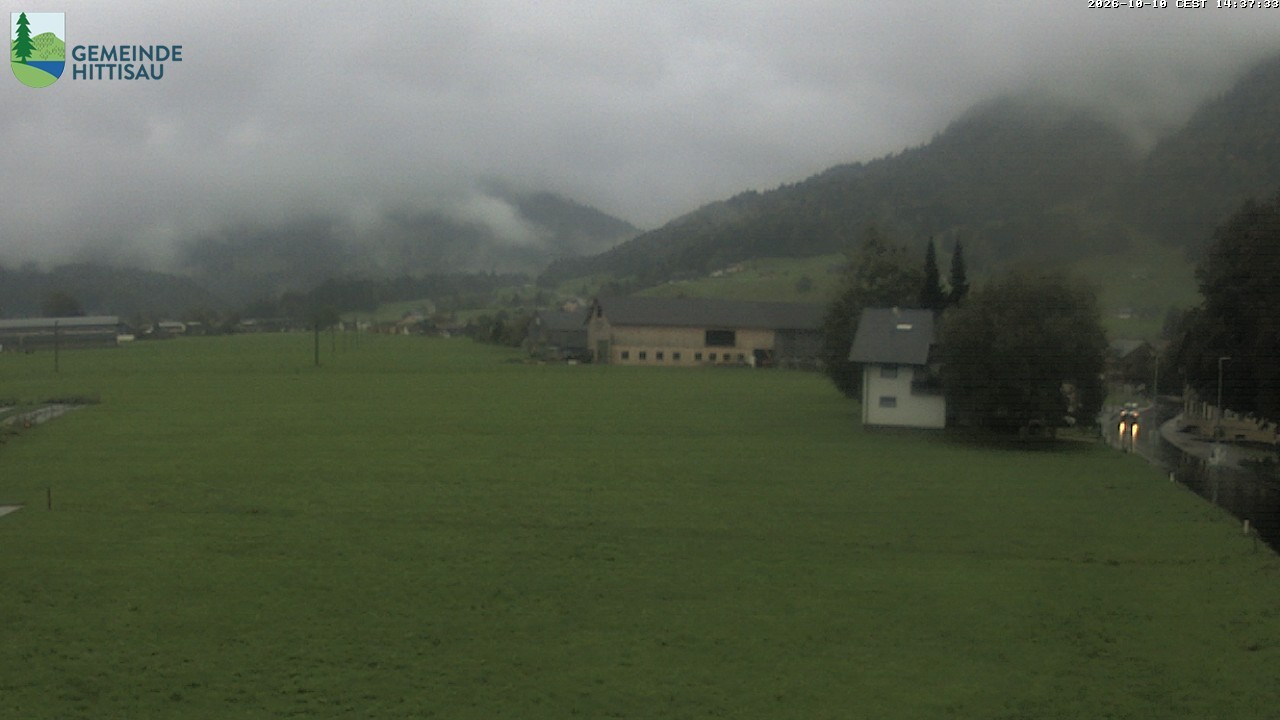 Archiv Foto Webcam Hittisau - Vorarlberg