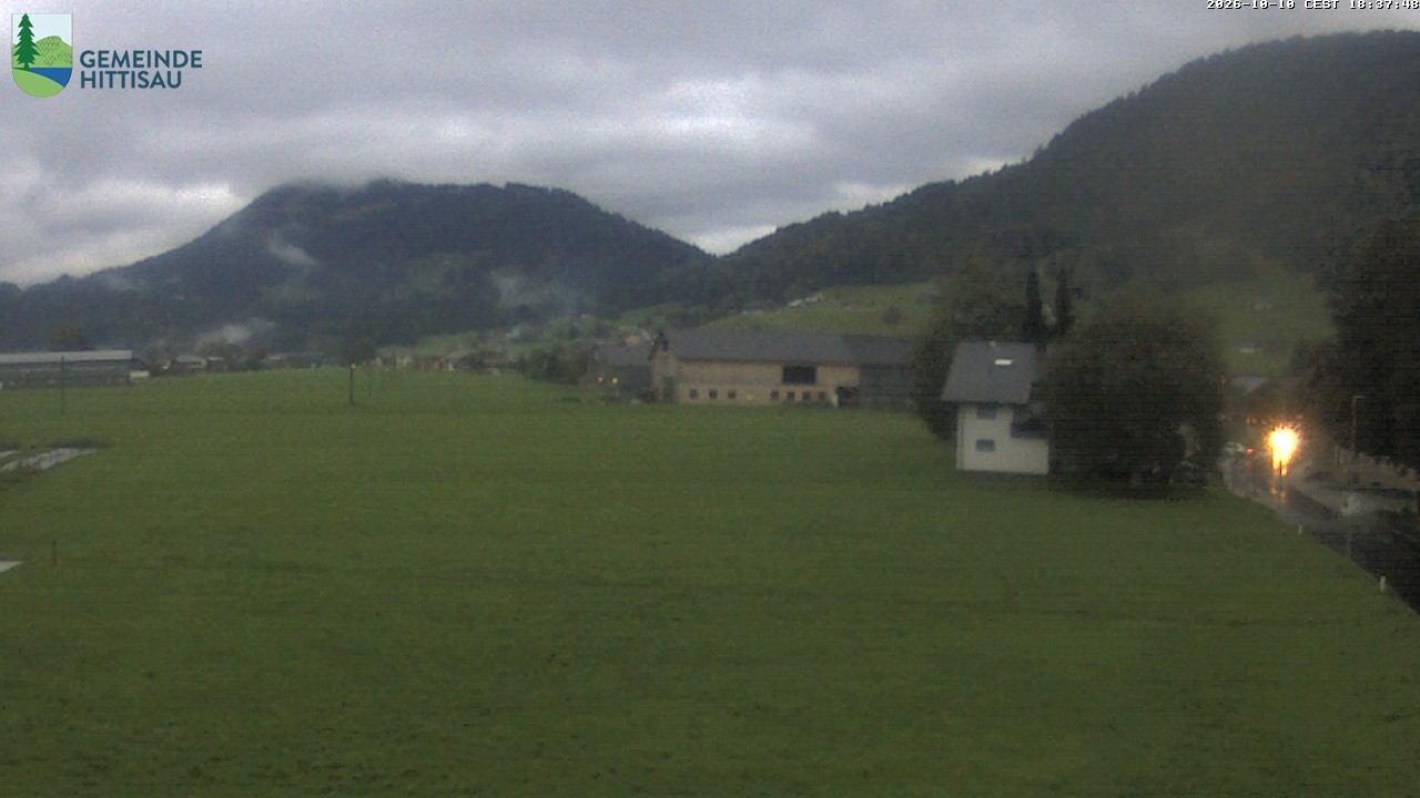 Archiv Foto Webcam Hittisau - Vorarlberg