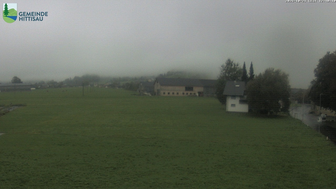 Archiv Foto Webcam Hittisau - Vorarlberg