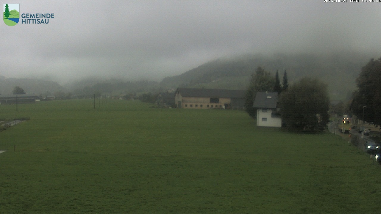 Archiv Foto Webcam Hittisau - Vorarlberg