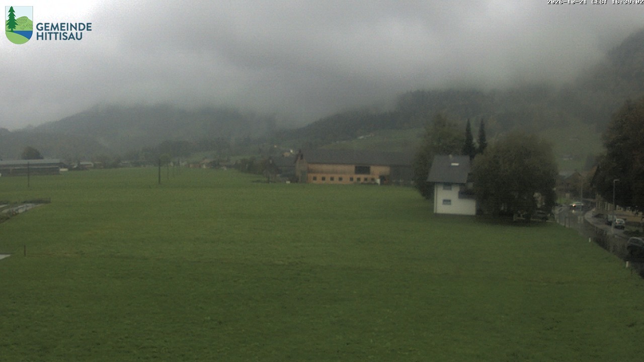 Archiv Foto Webcam Hittisau - Vorarlberg