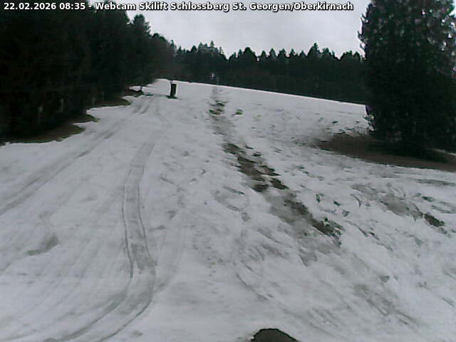 Archiv Foto Webcam Schlossberg Oberkirnach