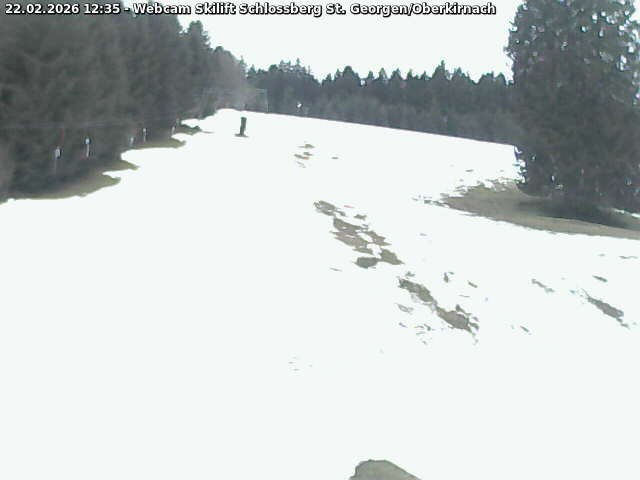 Archiv Foto Webcam Schlossberg Oberkirnach