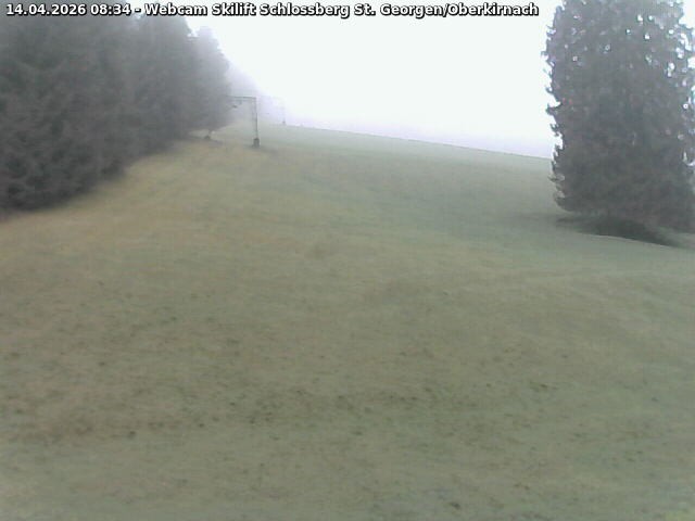 Archiv Foto Webcam Schlossberg Oberkirnach