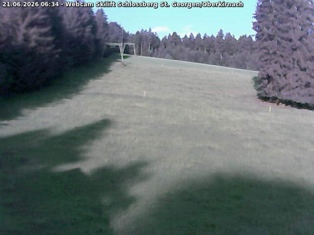 Archiv Foto Webcam Schlossberg Oberkirnach