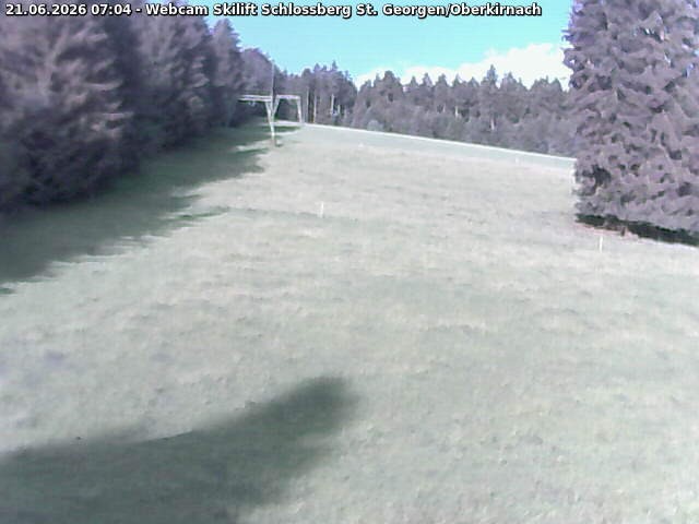 Archived image Webcam St. Georgen - Oberkirnach Schlossberg