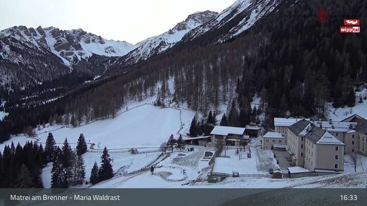 Archiv Foto Webcam Wallfahrt Maria Waldrast am Brenner