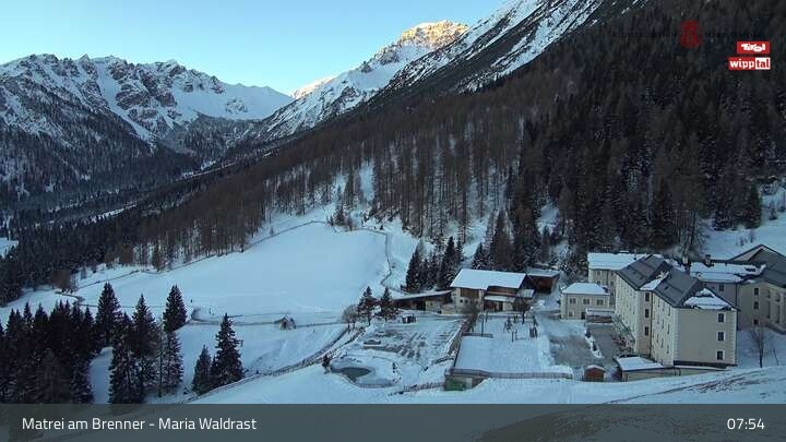 Archiv Foto Webcam Wallfahrt Maria Waldrast am Brenner