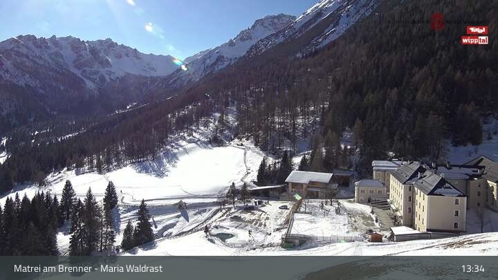 Archiv Foto Webcam Wallfahrt Maria Waldrast am Brenner