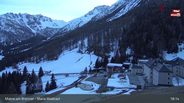 Archiv Foto Webcam Wallfahrt Maria Waldrast am Brenner