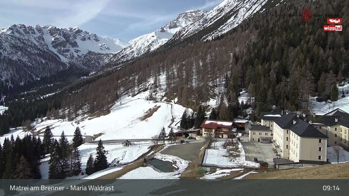 Archiv Foto Webcam Wallfahrt Maria Waldrast am Brenner