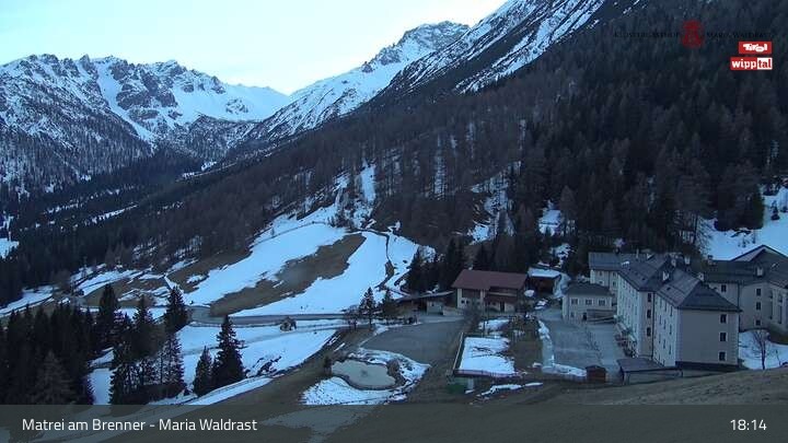 Archiv Foto Webcam Wallfahrt Maria Waldrast am Brenner