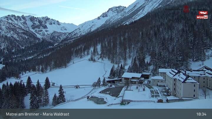 Archiv Foto Webcam Wallfahrt Maria Waldrast am Brenner