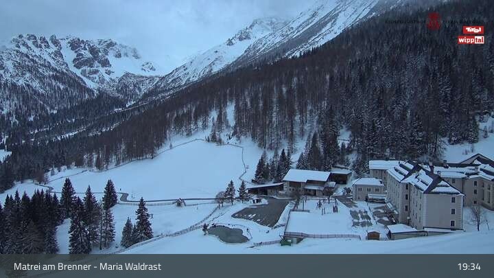 Archiv Foto Webcam Wallfahrt Maria Waldrast am Brenner