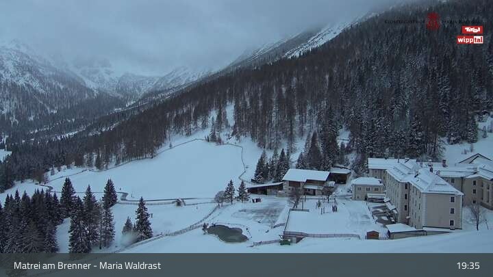 Archiv Foto Webcam Wallfahrt Maria Waldrast am Brenner