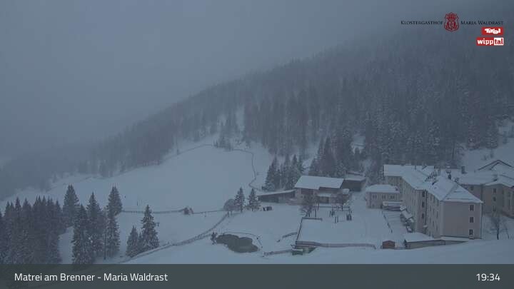 Archiv Foto Webcam Wallfahrt Maria Waldrast am Brenner