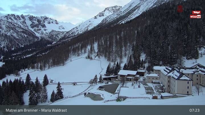 Archiv Foto Webcam Wallfahrt Maria Waldrast am Brenner