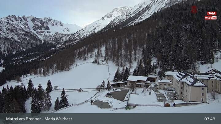 Archiv Foto Webcam Wallfahrt Maria Waldrast am Brenner