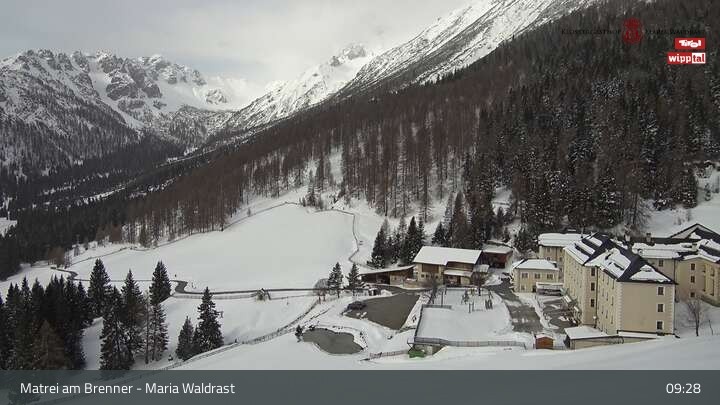 Archiv Foto Webcam Wallfahrt Maria Waldrast am Brenner