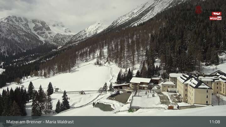 Archiv Foto Webcam Wallfahrt Maria Waldrast am Brenner