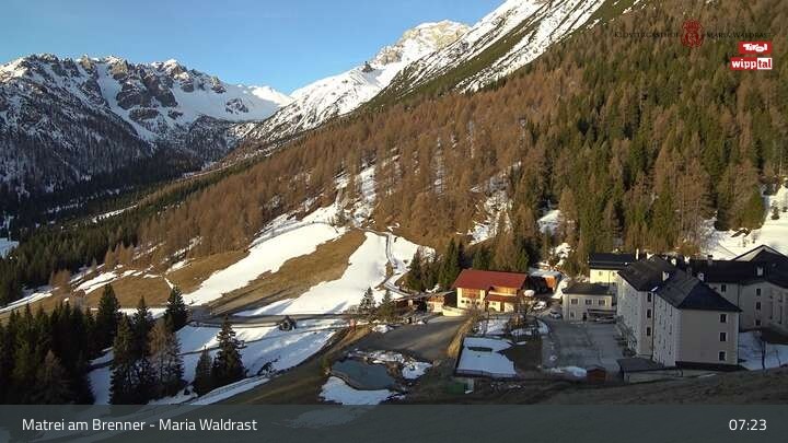 Archived image Webcam Pilgrimage Maria Waldrast