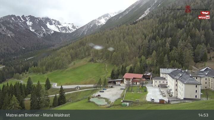 Archiv Foto Webcam Wallfahrt Maria Waldrast am Brenner