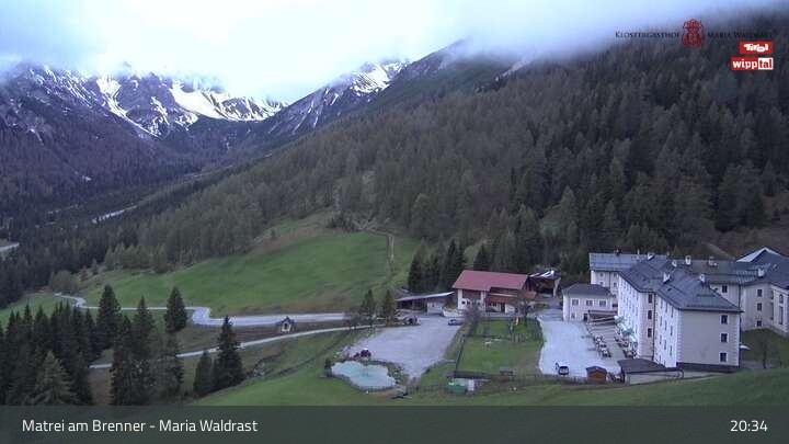 Archiv Foto Webcam Wallfahrt Maria Waldrast am Brenner