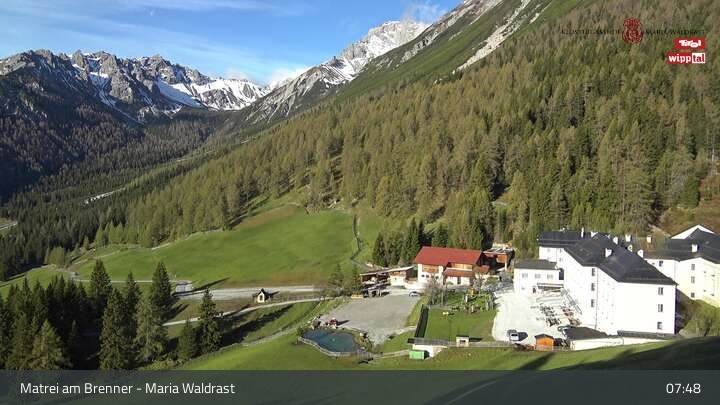 Archiv Foto Webcam Wallfahrt Maria Waldrast am Brenner