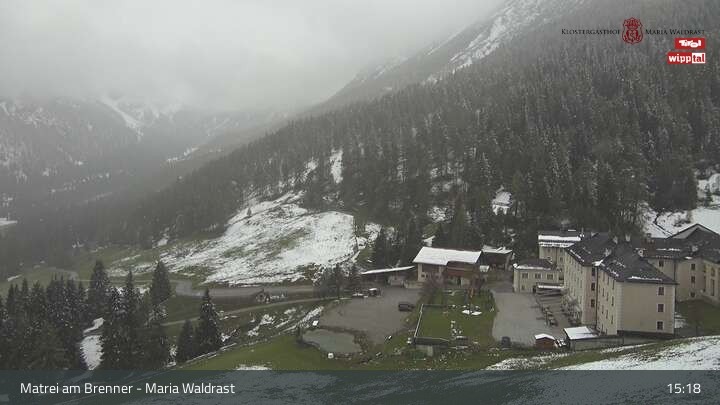 Archiv Foto Webcam Wallfahrt Maria Waldrast am Brenner