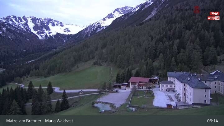 Archiv Foto Webcam Wallfahrt Maria Waldrast am Brenner