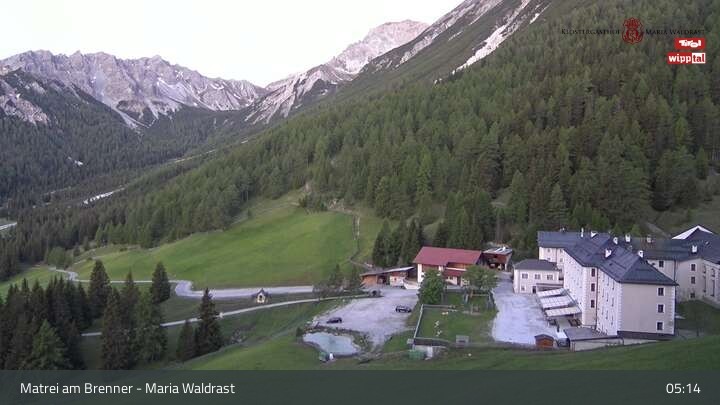 Archiv Foto Webcam Wallfahrt Maria Waldrast am Brenner