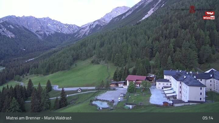 Archiv Foto Webcam Wallfahrt Maria Waldrast am Brenner
