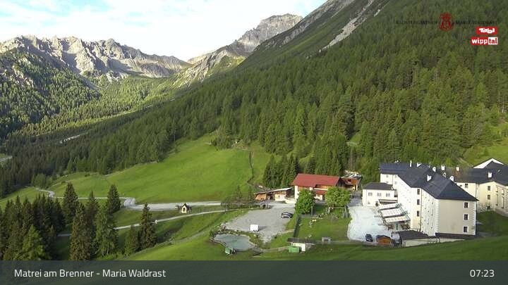 Archiv Foto Webcam Wallfahrt Maria Waldrast am Brenner