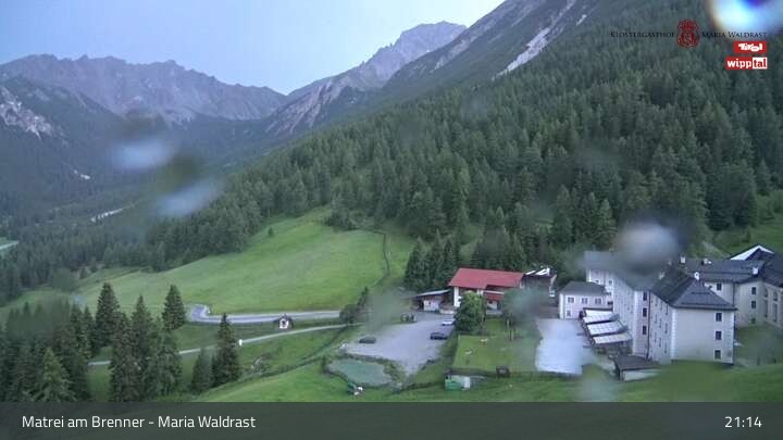 Archiv Foto Webcam Wallfahrt Maria Waldrast am Brenner