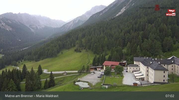 Archiv Foto Webcam Wallfahrt Maria Waldrast am Brenner